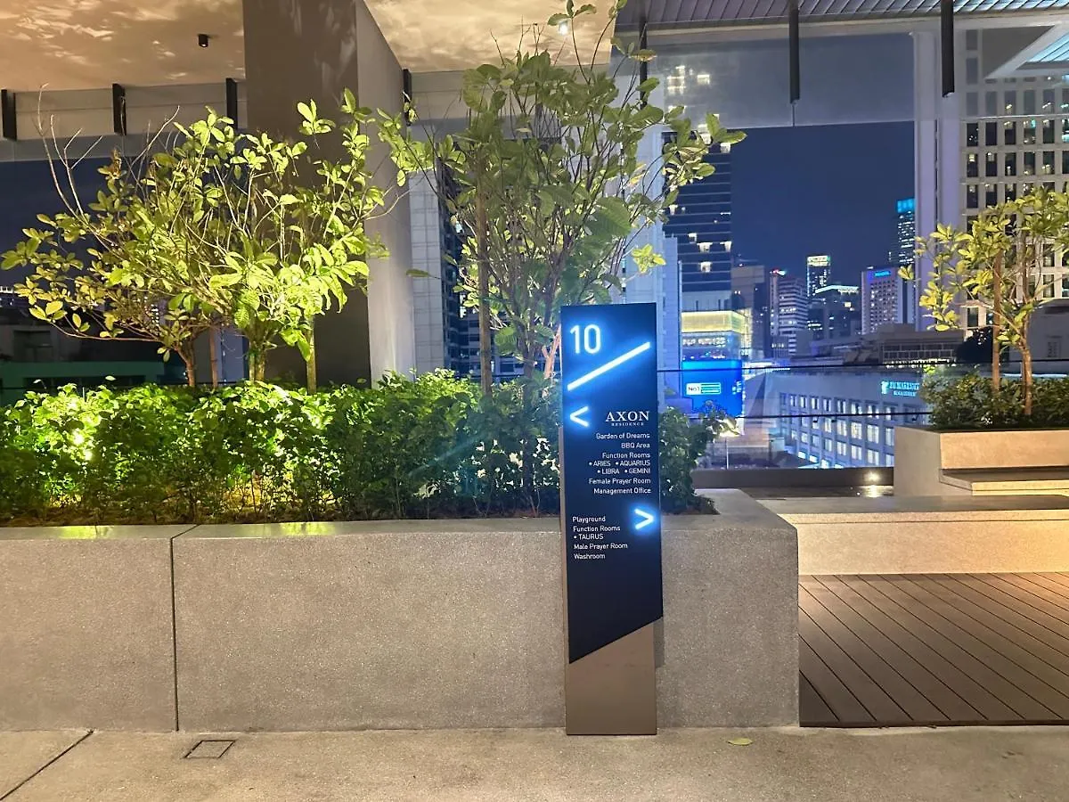 Ferienwohnung The Axon Bukit Bintang By Cozy White Kuala Lumpur Ma­lay­sia