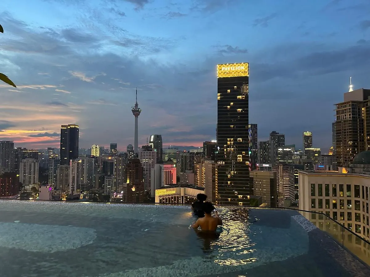 Ferienwohnung The Axon Bukit Bintang By Cozy White Kuala Lumpur Apartment